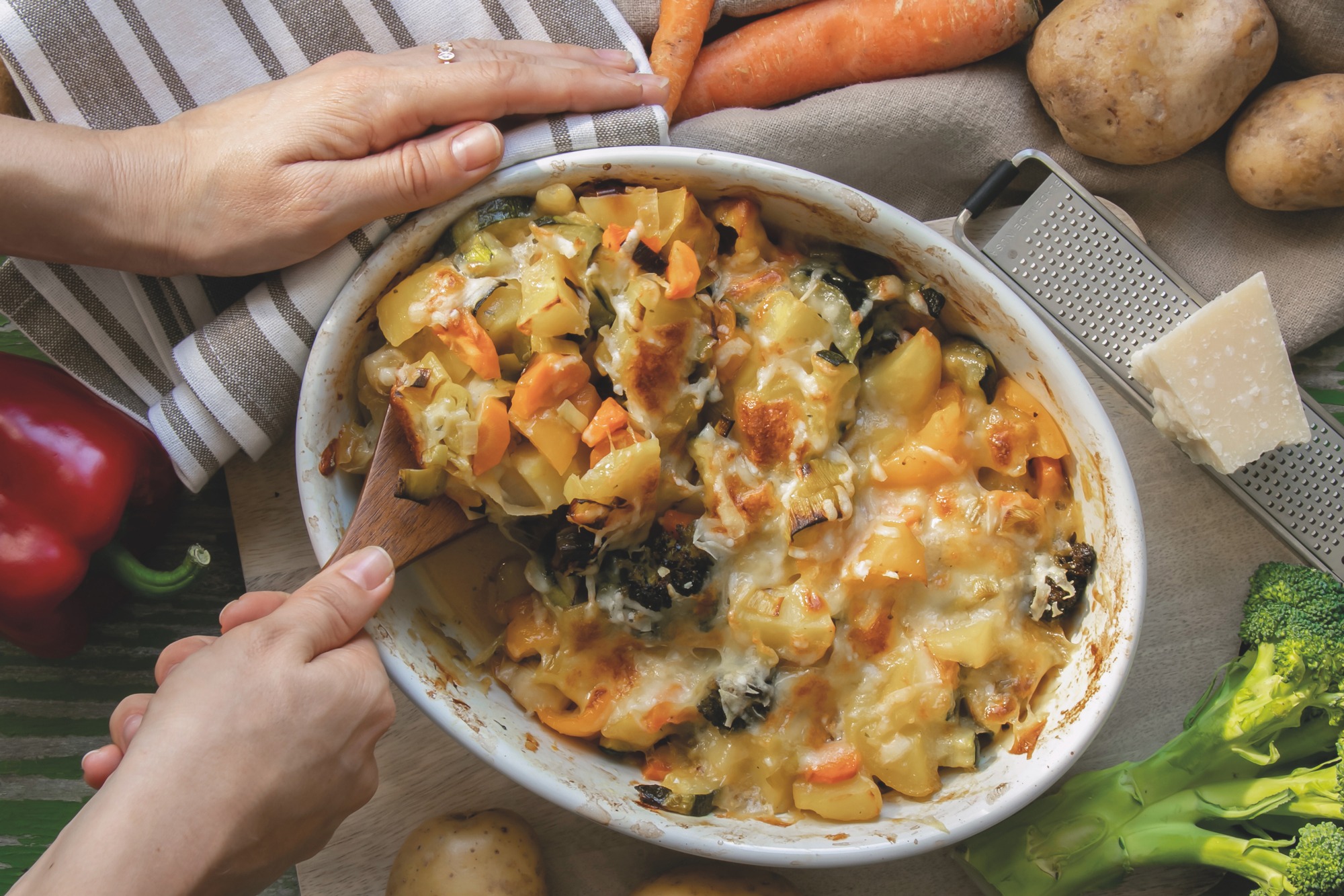 Gemuesegratin