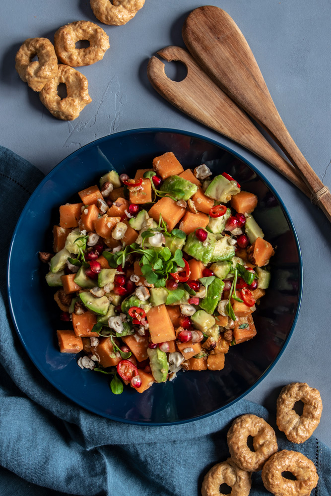 Avocado-Süsskartoffel Salat