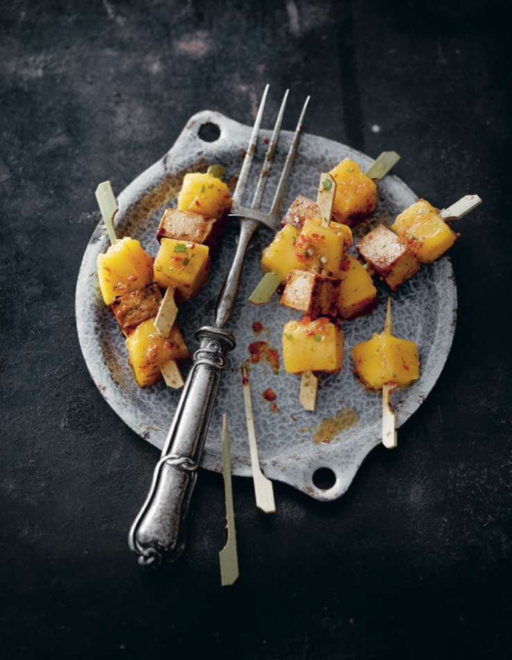 Tofu Teriyaki mit Spiced Mango