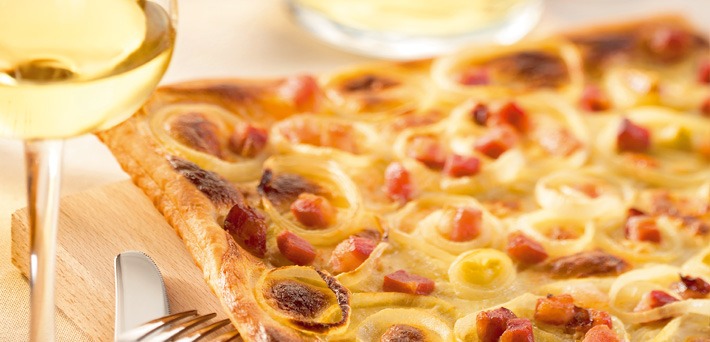 Elsässer Flammkuchen