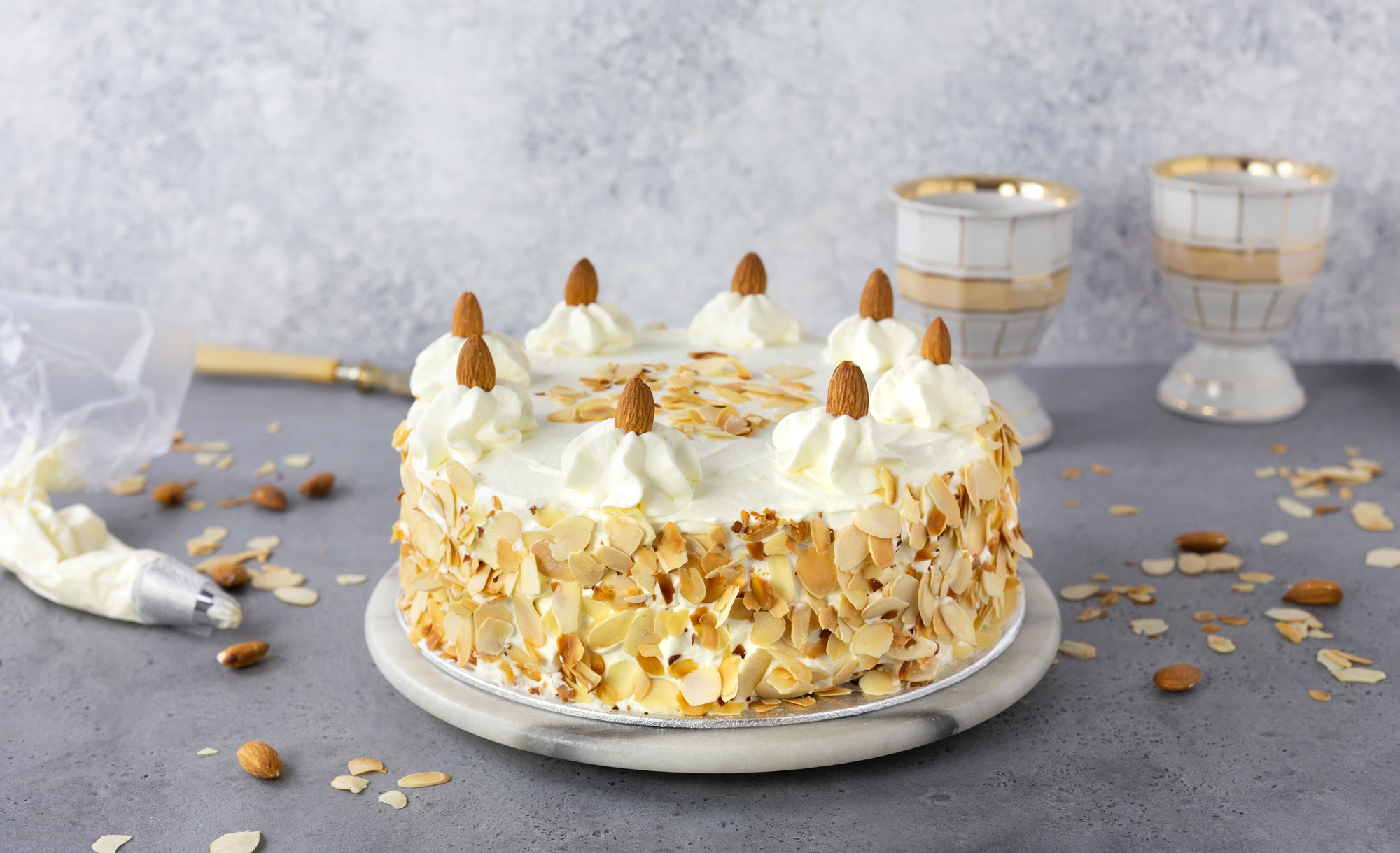 Mandelcrème-Torte